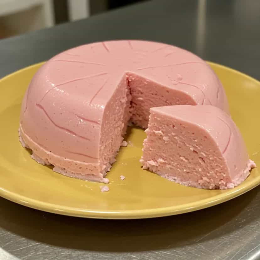 Foto deliciosa de Pudim de Morango Fácil e Rápido pronta para servir - Pudins & Cremes