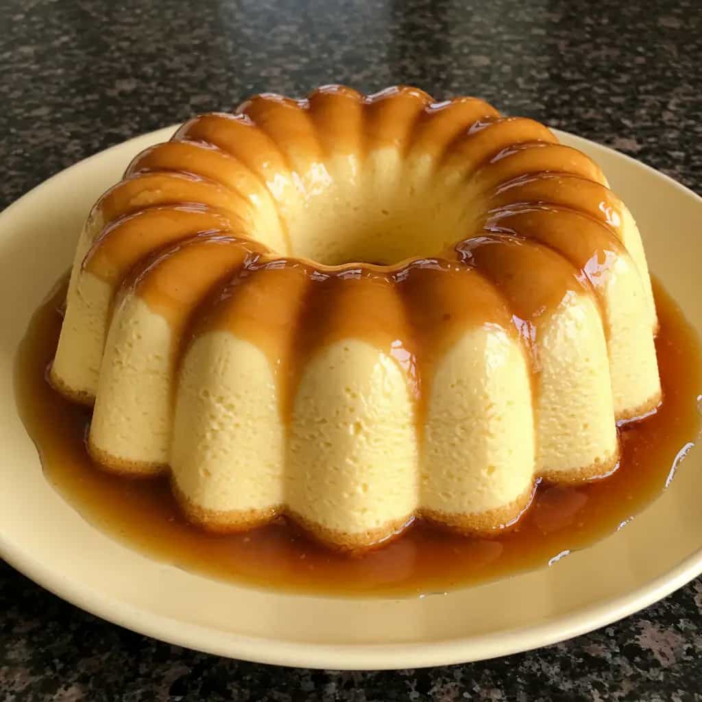 Pudim de Pão Caseiro