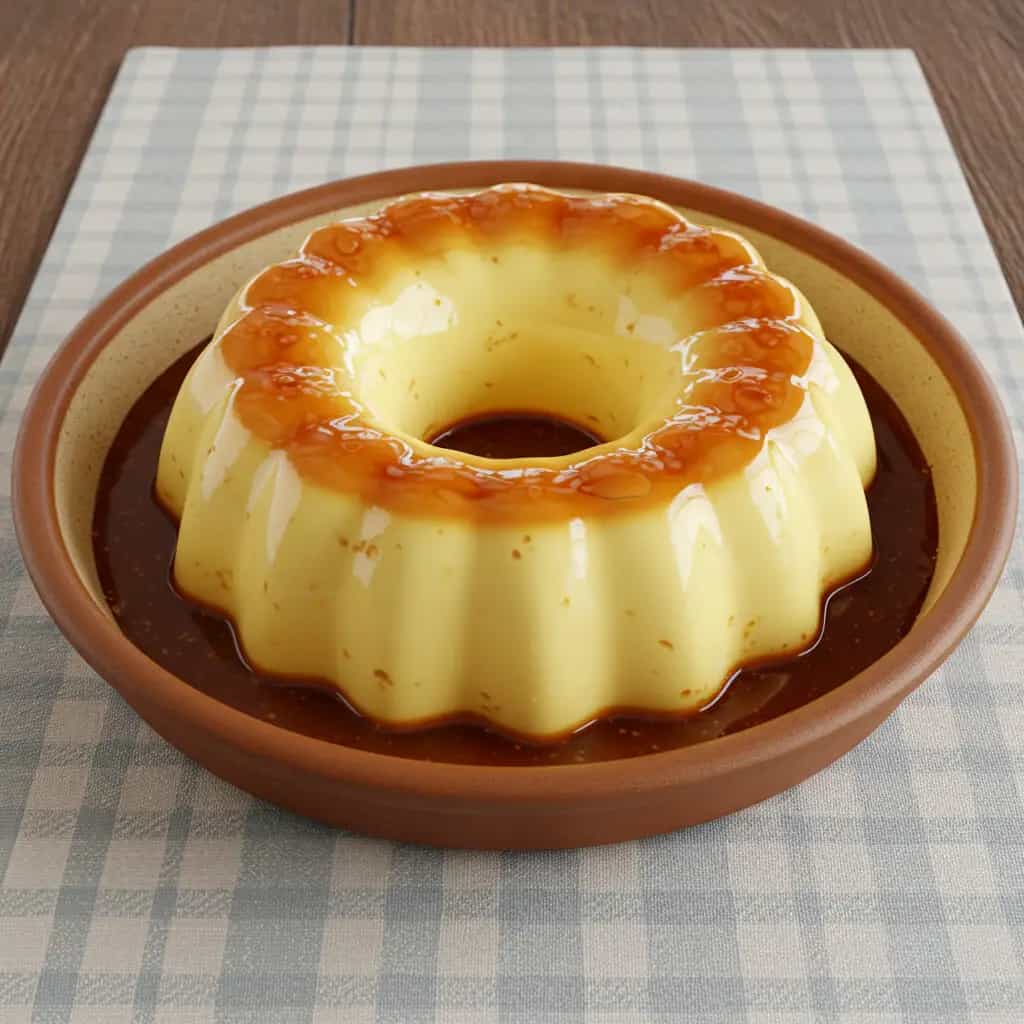 Pudim de Pão Caseiro