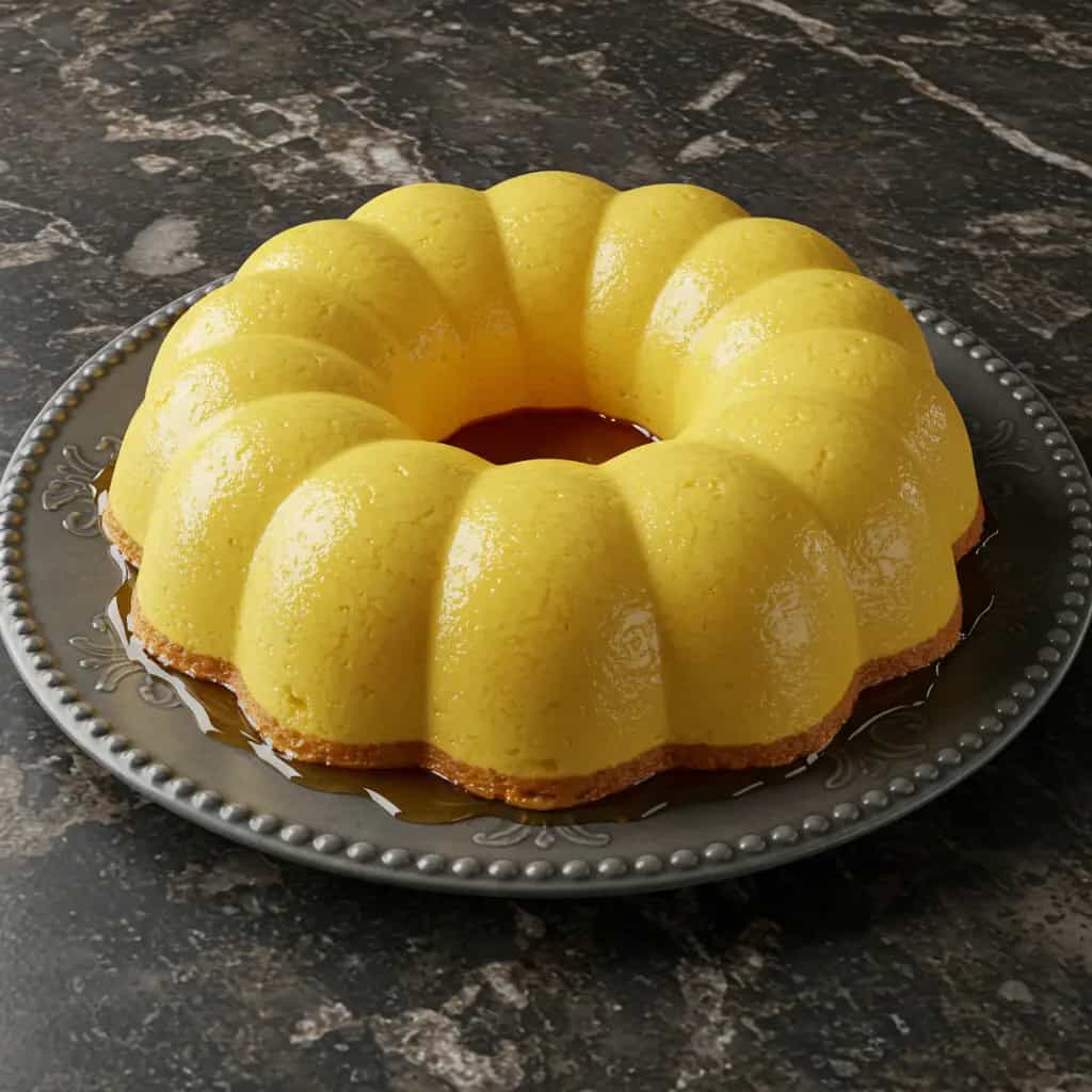 Pudim de Pão Caseiro