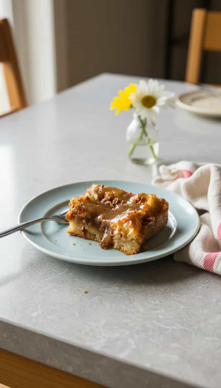 Foto deliciosa de Pudim de Pão com Nozes e Uvas Passas pronta para servir - Pudins & Cremes