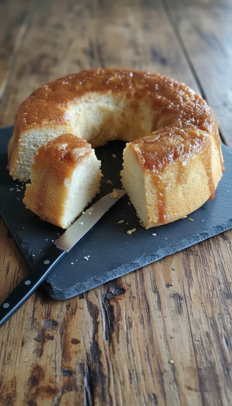 Foto deliciosa de Pudim de Pão Simples e Delicioso pronta para servir - Pudins & Cremes