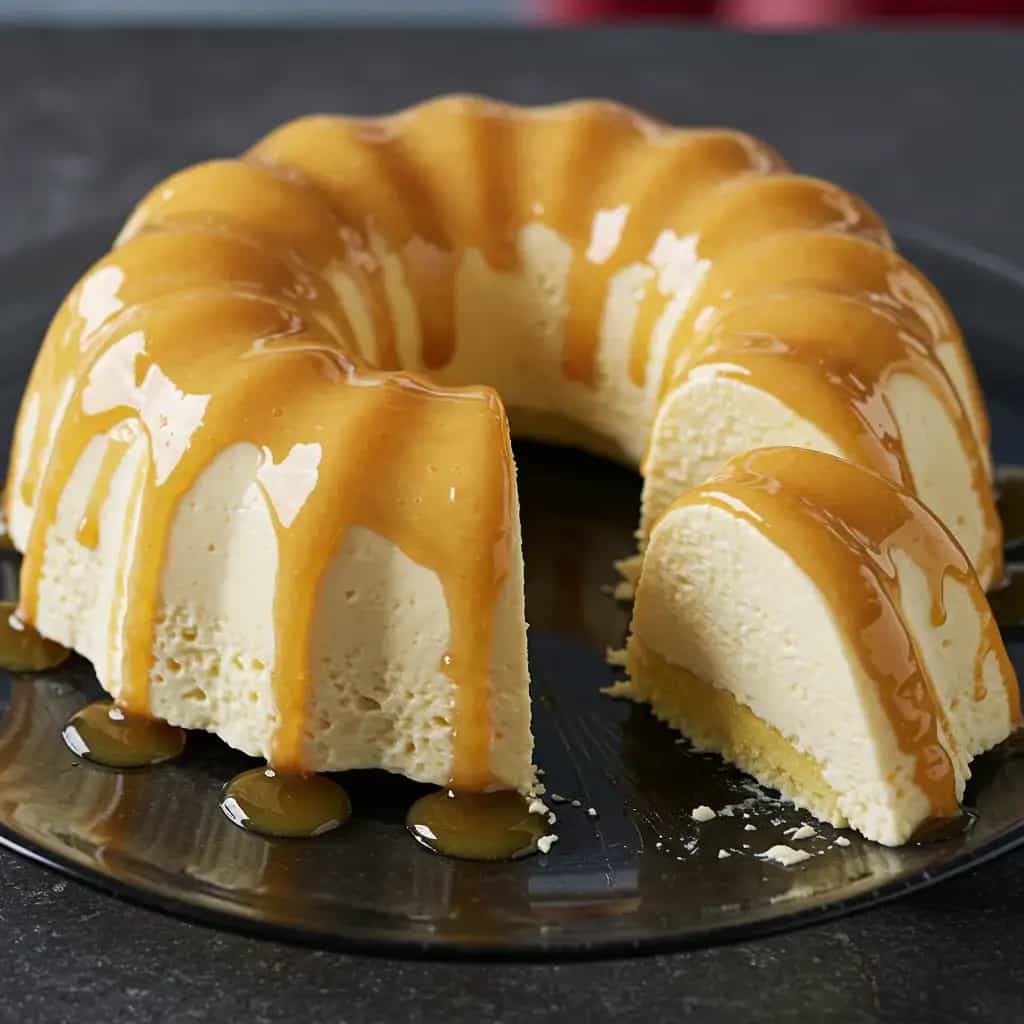 Pudim Gelado Cremoso (sem forno)