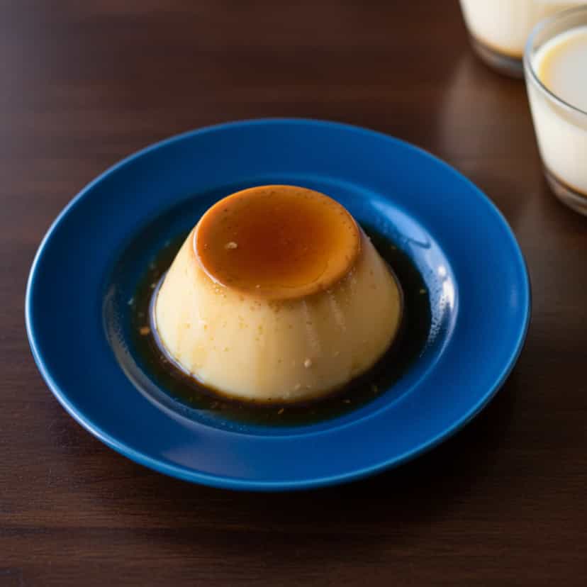 Foto deliciosa de Pudim Gelado de Maria Mole cremoso pronta para servir - Pudins & Cremes