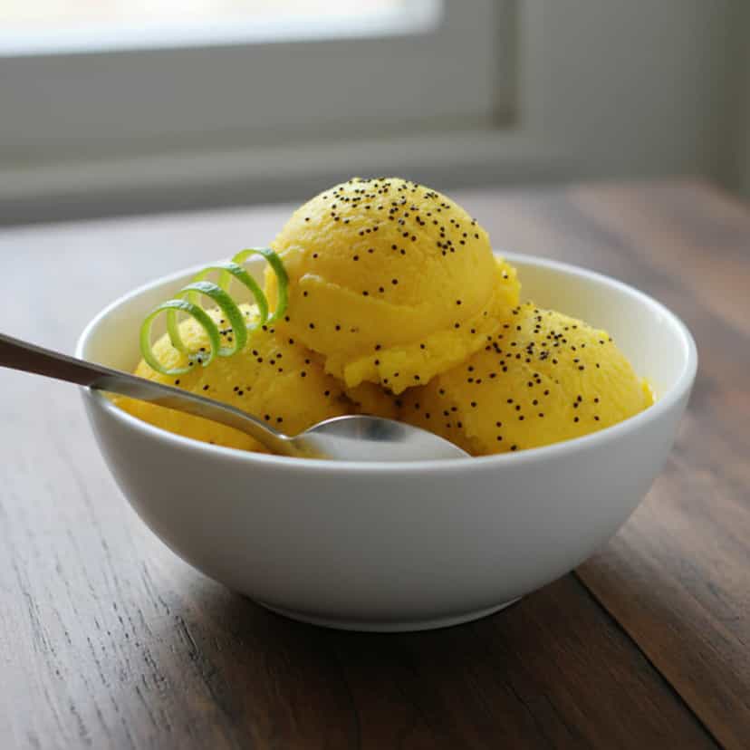 Foto deliciosa de Purê Cremoso de Maçã Verde pronta para servir - Pudins & Cremes