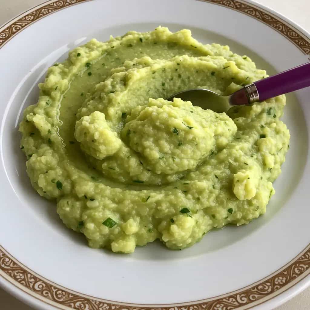 Purê de Batata com Abobrinha