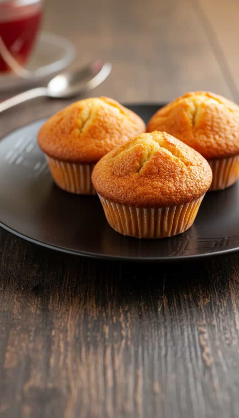 Foto deliciosa de Queijadinhas de Coco pronta para servir - Pudins & Cremes