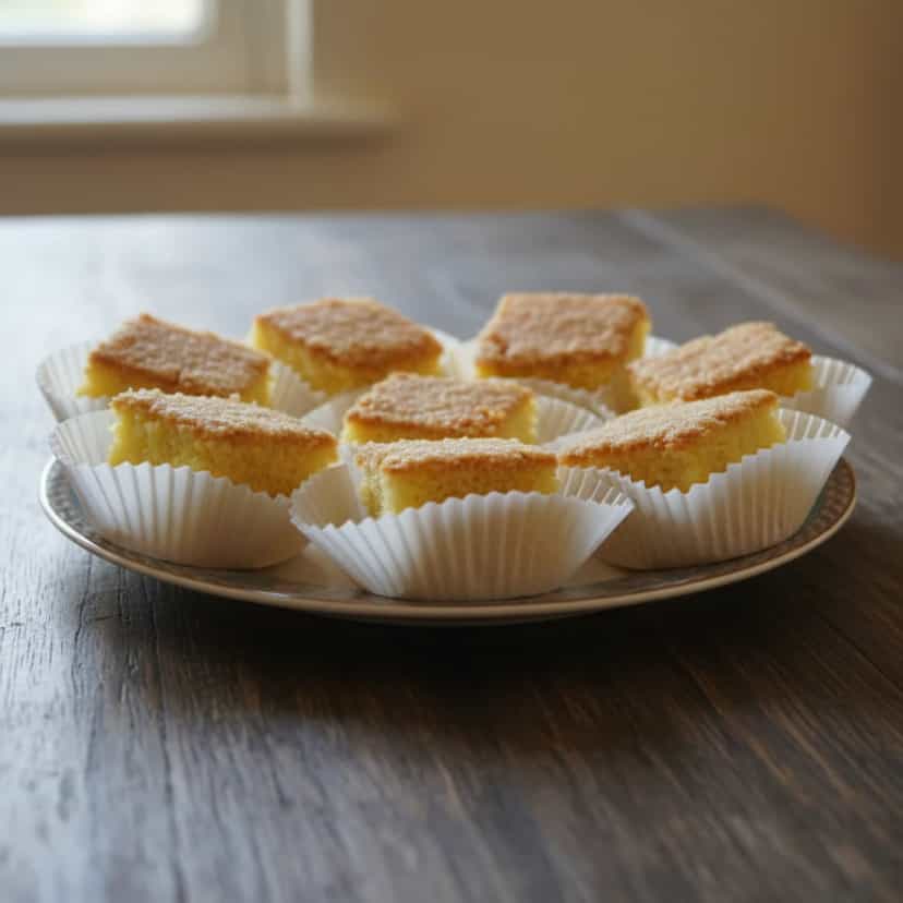 Foto deliciosa de Queijadinhas de Coco Cremosas pronta para servir - Pudins & Cremes