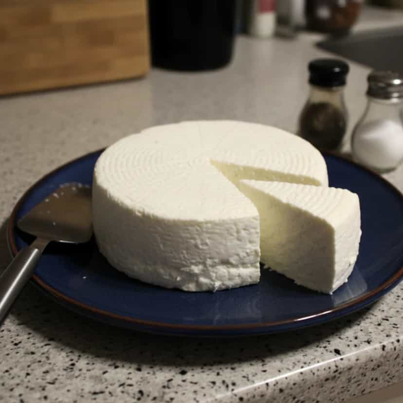 Foto deliciosa de Queijo Branco Caseiro pronta para servir - Pastas & Patês