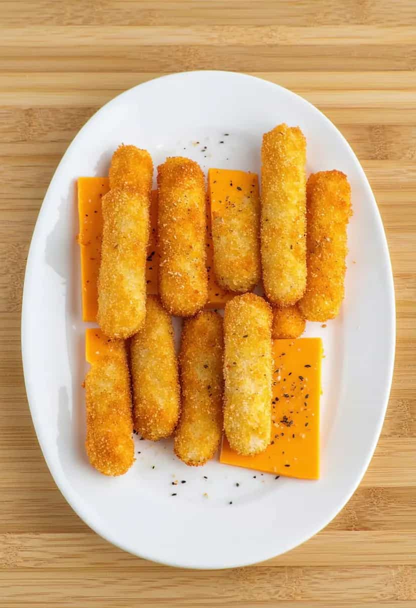 Queijo Empanado Crocante