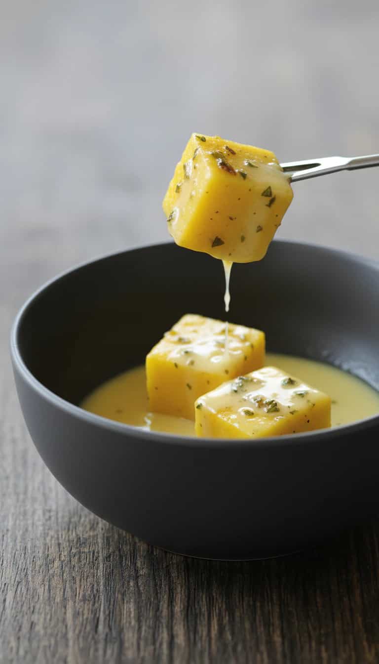 Foto deliciosa de Queijo Minas com Azeite e Pimenta pronta para servir - Outras Receitas