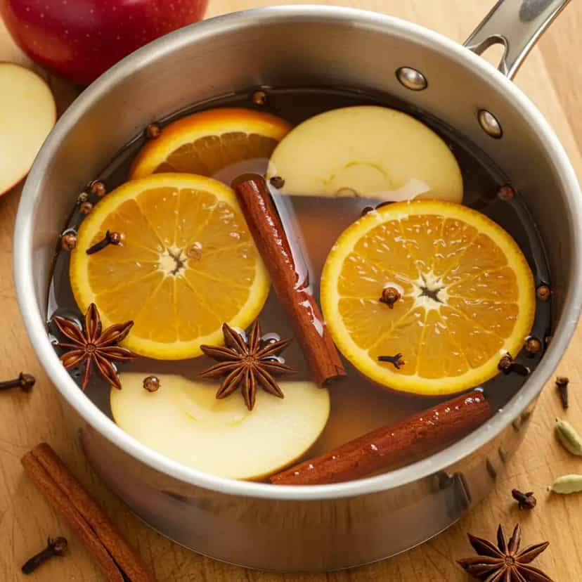 Foto deliciosa de Quentão sem Álcool pronta para servir - Bebidas Quentes