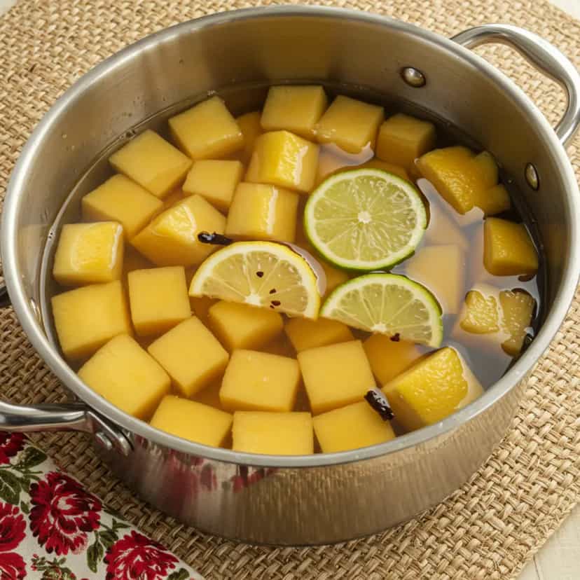 Foto deliciosa de Quentão Tradicional pronta para servir - Bebidas Brasileiras