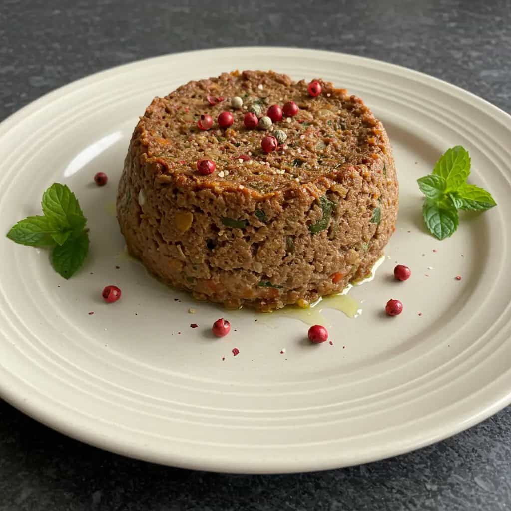 Quibe de Carne com Hortelã e Canela