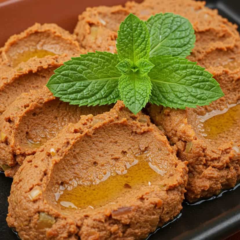 Foto deliciosa de Quibe de Carne Moída pronta para servir - Carnes & Frango