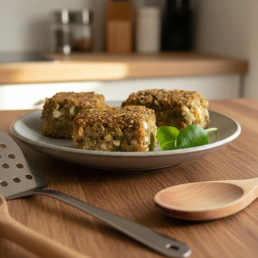 Foto deliciosa de Quibe de Vegetais pronta para servir - Almoço & Jantar
