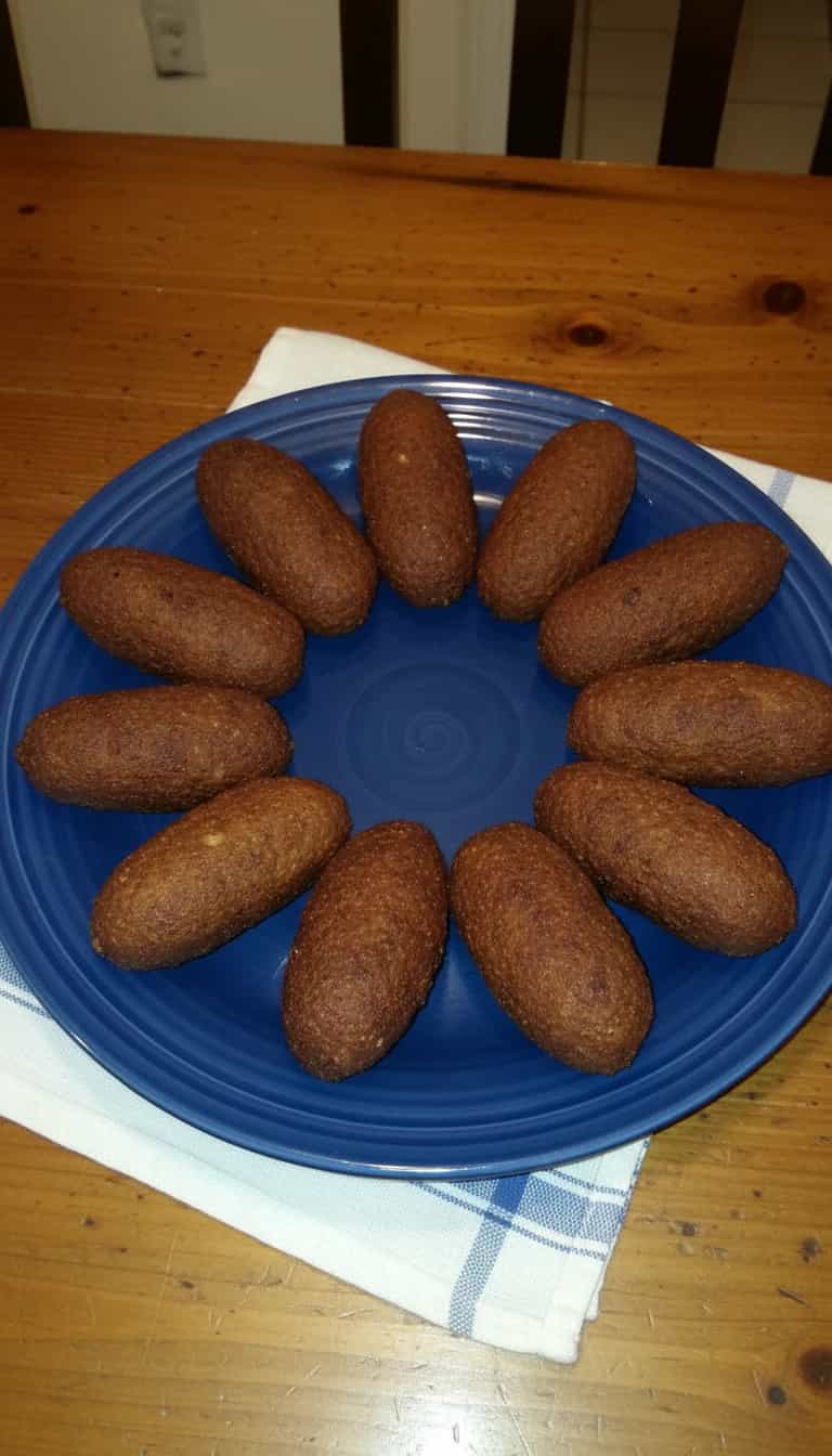 Foto deliciosa de Quibe Frito pronta para servir - Salgadinhos