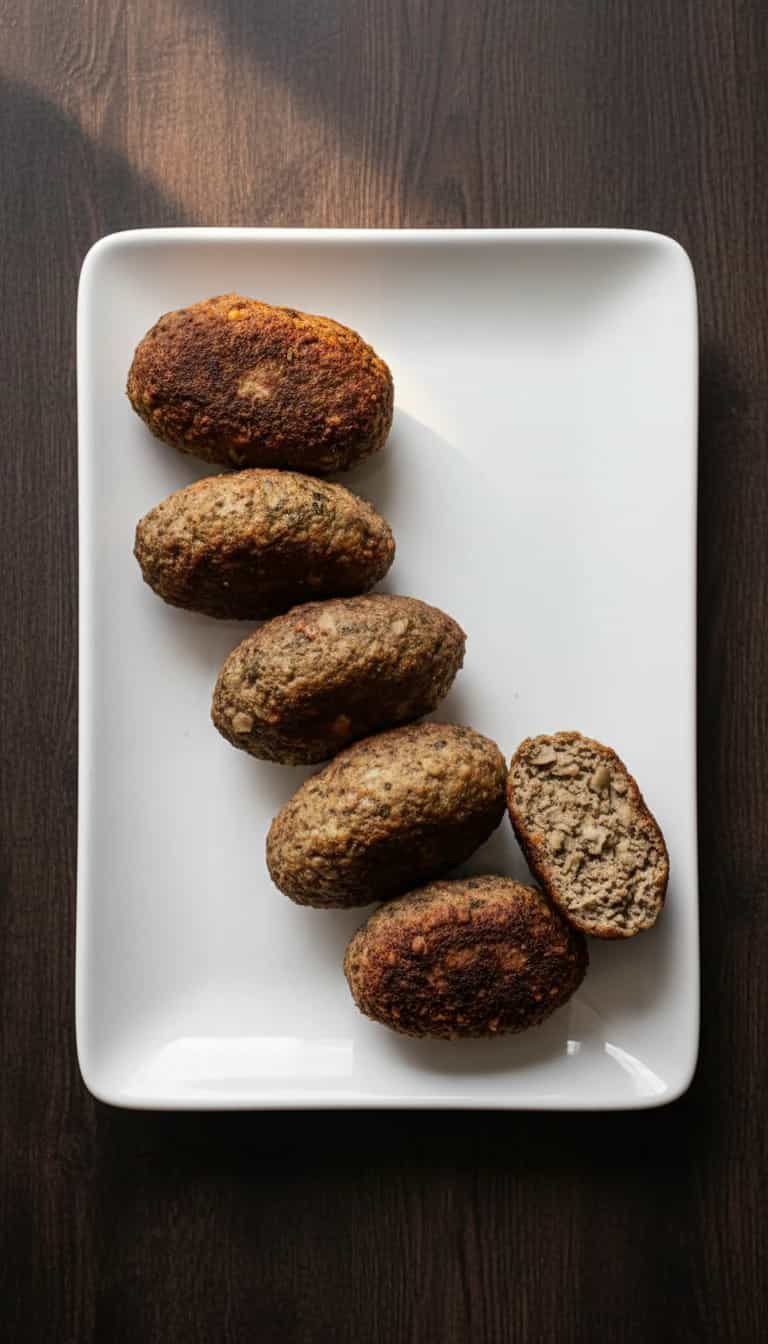 Foto deliciosa de Quibe Low Carb de Couve-flor pronta para servir - Pizzas & Salgados