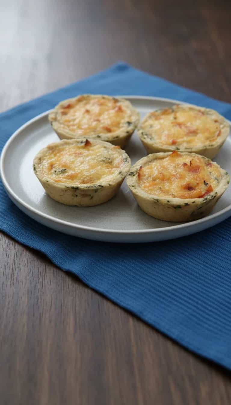 Foto deliciosa de Quiche de Bacalhau cremosa pronta para servir - Peixes & Frutos do Mar