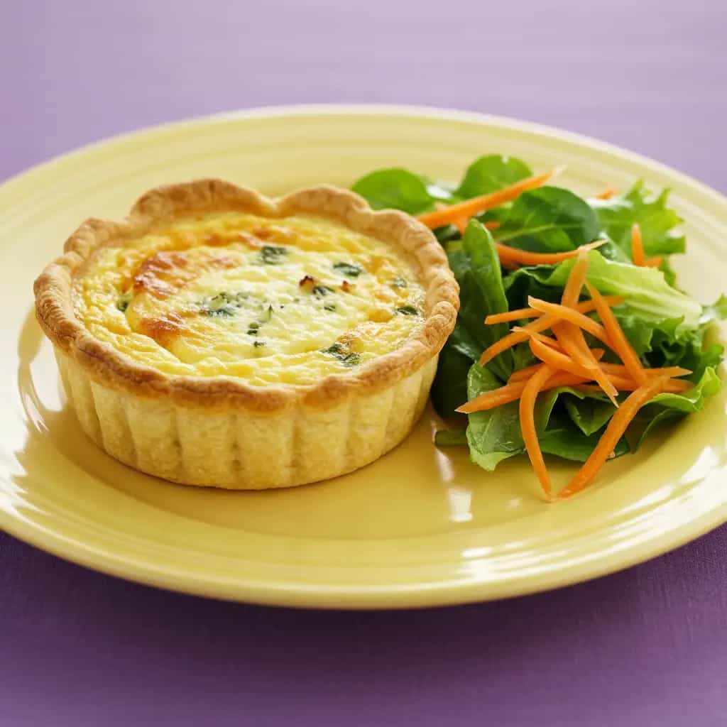 Quiche de Brócolis Cremosa