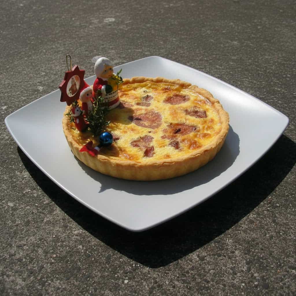 Quiche de Natal