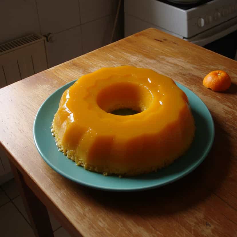 Foto deliciosa de Quindão Cremoso pronta para servir - Pudins & Cremes
