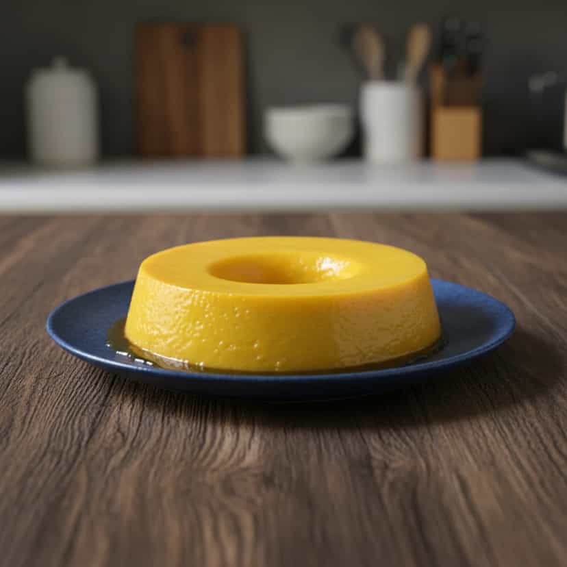 Foto deliciosa de Quindão Cremoso: Receita Tradicional pronta para servir - Pudins & Cremes
