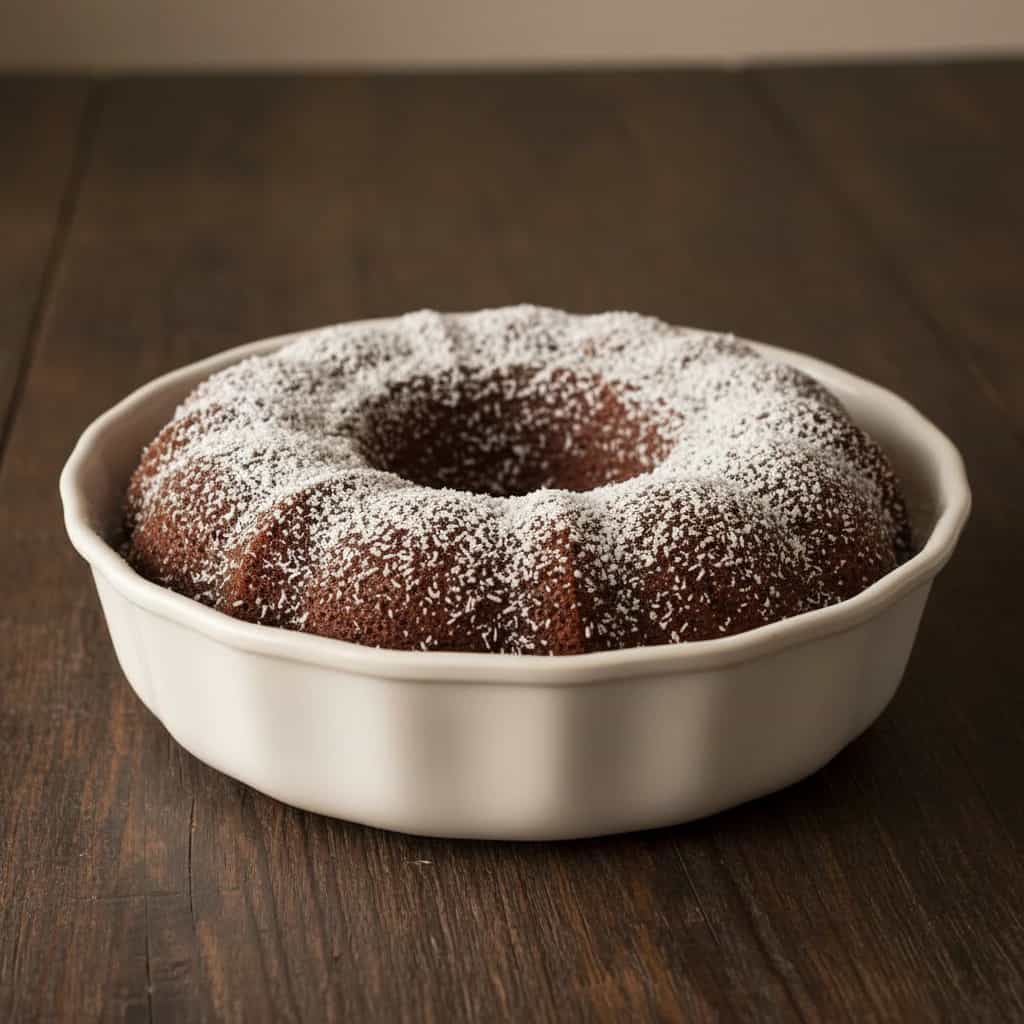 Quindão de Chocolate Cremoso