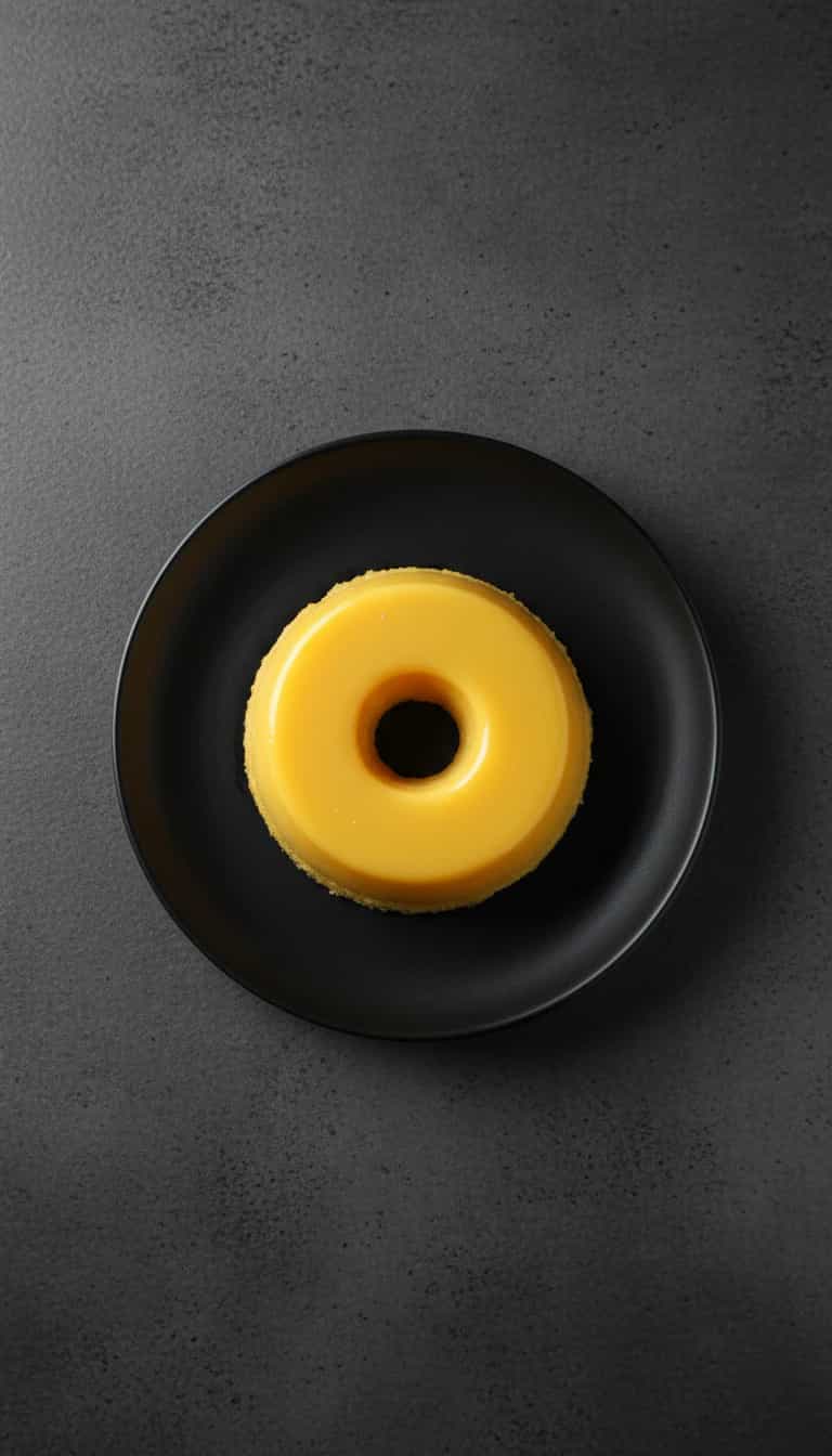 Foto deliciosa de Quindim de Coco Cremoso pronta para servir - Pudins & Cremes
