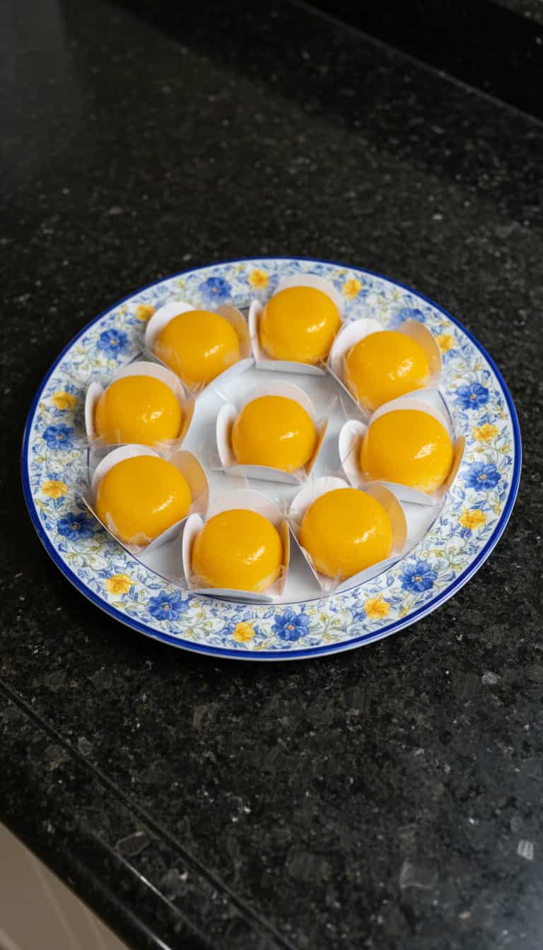 Foto deliciosa de Quindim Tradicional Brasileiro pronta para servir - Pudins & Cremes