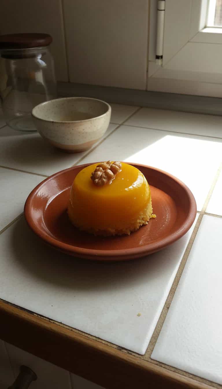 Foto deliciosa de Quindim Tradicional: Receita Caseira pronta para servir - Pudins & Cremes