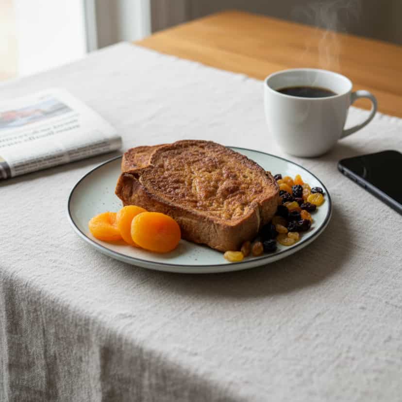 Foto deliciosa de Rabanada Fit na Air Fryer pronta para servir - Outras Receitas