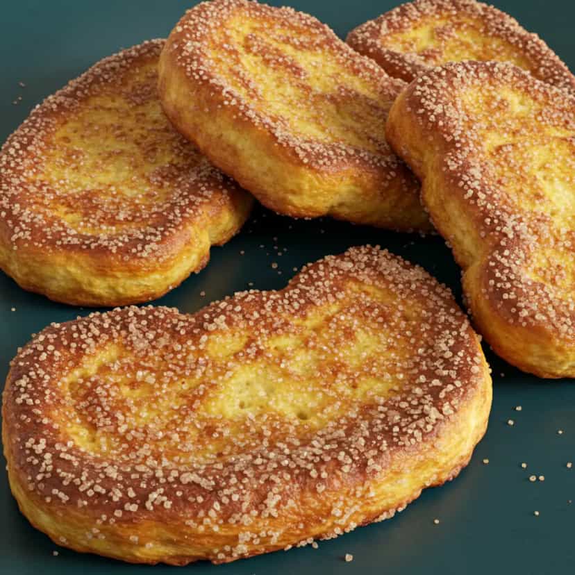 Foto deliciosa de Rabanada Recheada com Brigadeiro pronta para servir - Outras Receitas