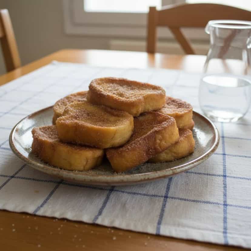 Foto deliciosa de Rabanadas Cremosas com Canela e Nozes pronta para servir - Outras Receitas