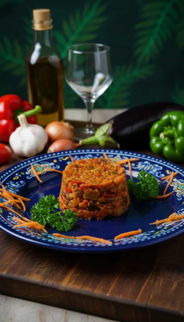 Foto deliciosa de Ratatouille pronta para servir - Outras Receitas