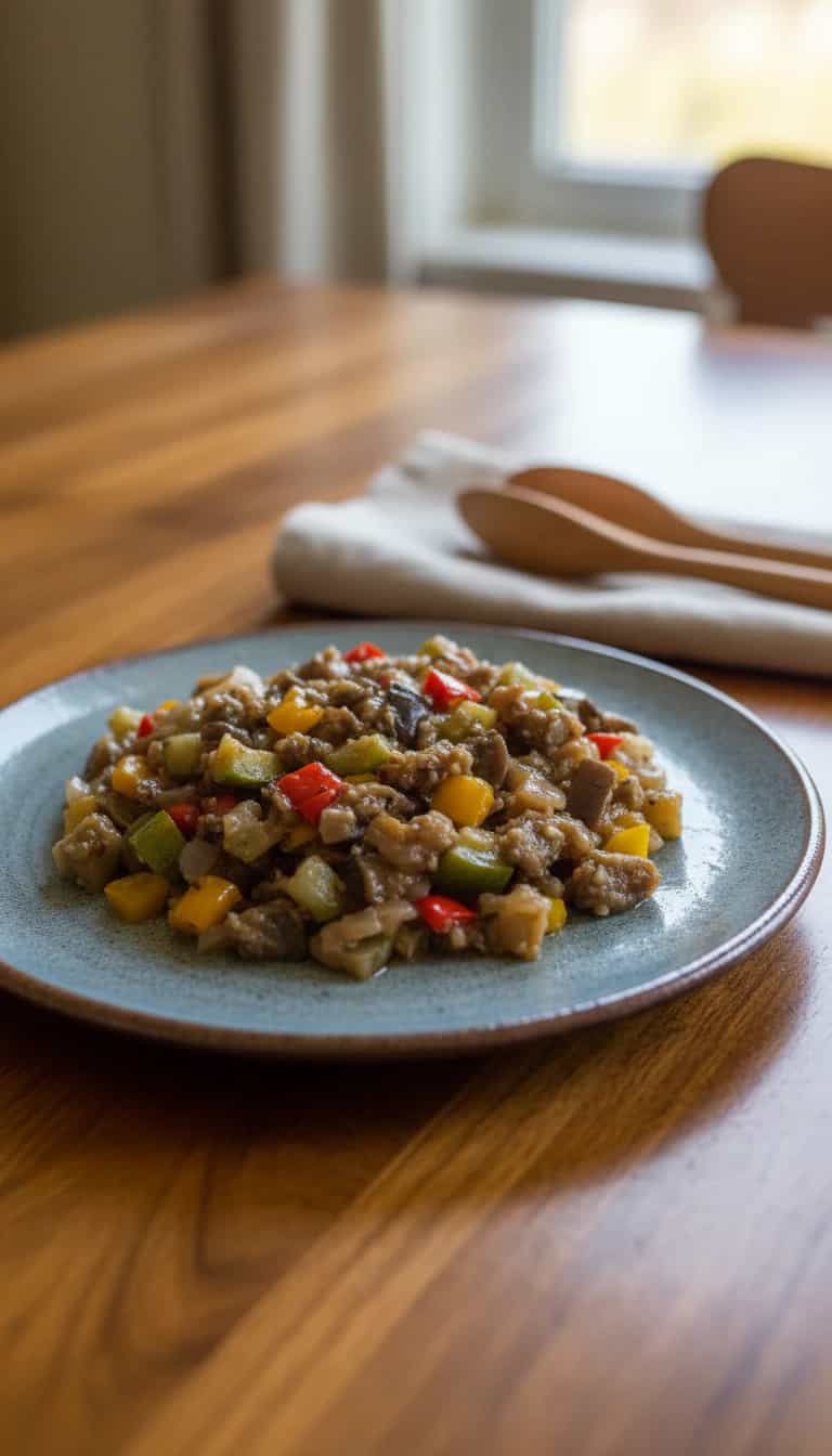 Foto deliciosa de Ratatouille de Legumes pronta para servir - Almoço & Jantar