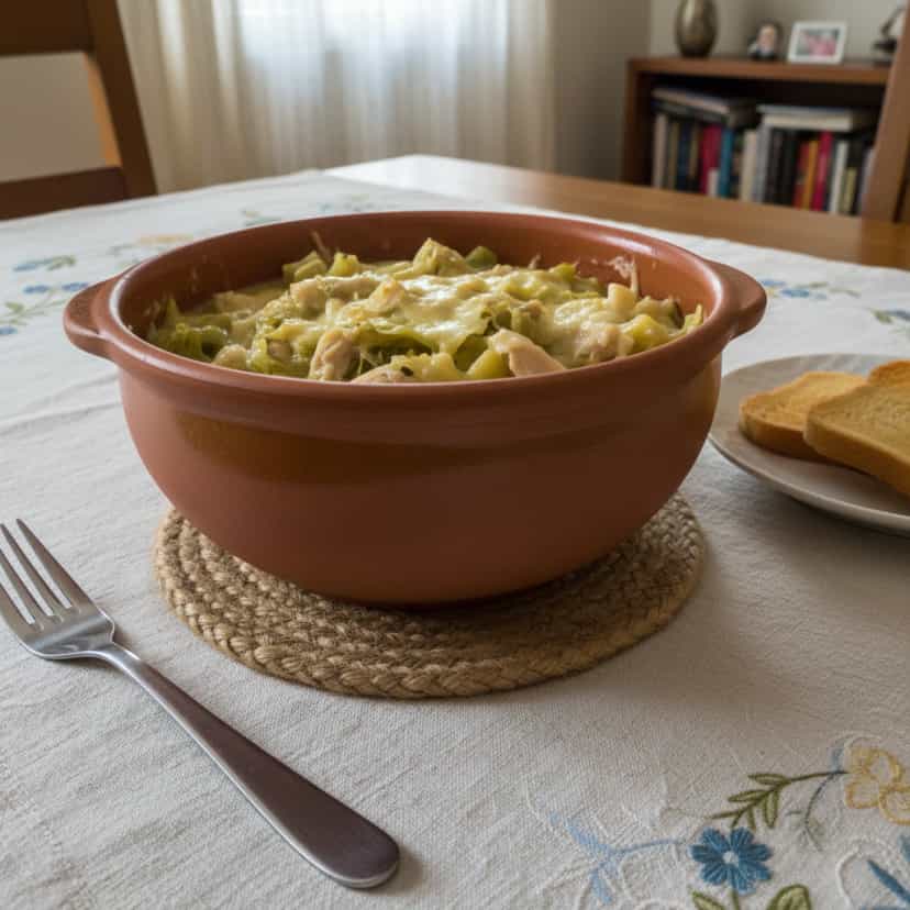 Foto deliciosa de Ravioli cremoso com Frango Desfiado pronta para servir - Massas & Macarrão