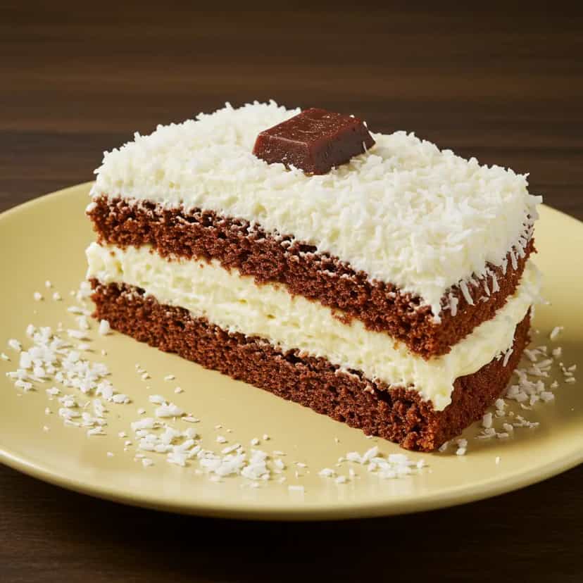 Foto deliciosa de Recheio Cremoso de Coco para Bolo pronta para servir - Pudins & Cremes