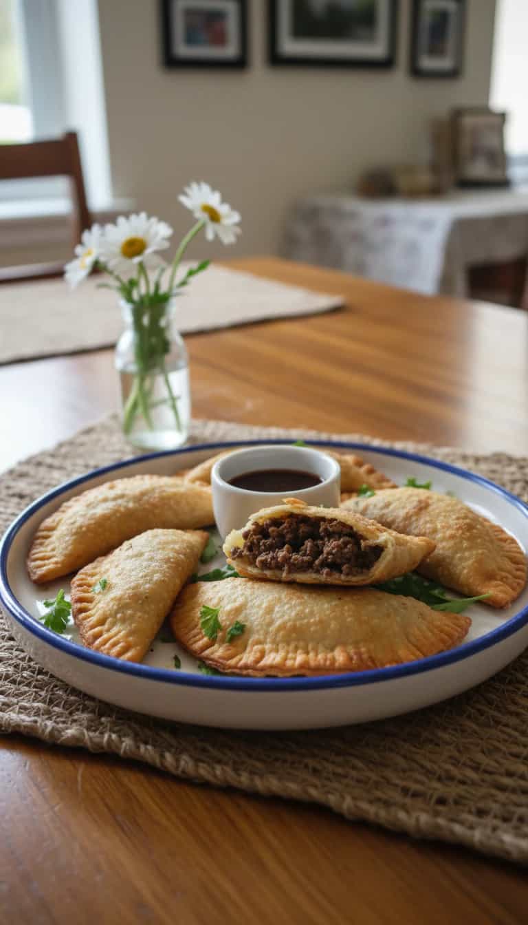 Foto deliciosa de Recheio de Carne para Pastel pronta para servir - Salgadinhos