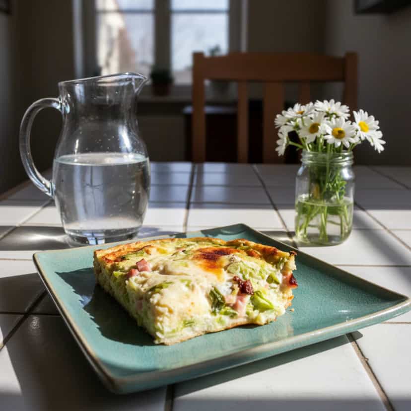 Foto deliciosa de Recheio de Torta de Couve-flor e Tofu pronta para servir - Tortas Salgadas