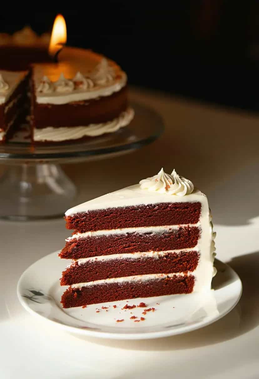 Foto deliciosa de Bolo Veludo Vermelho pronta para servir - Bolos & Cupcakes