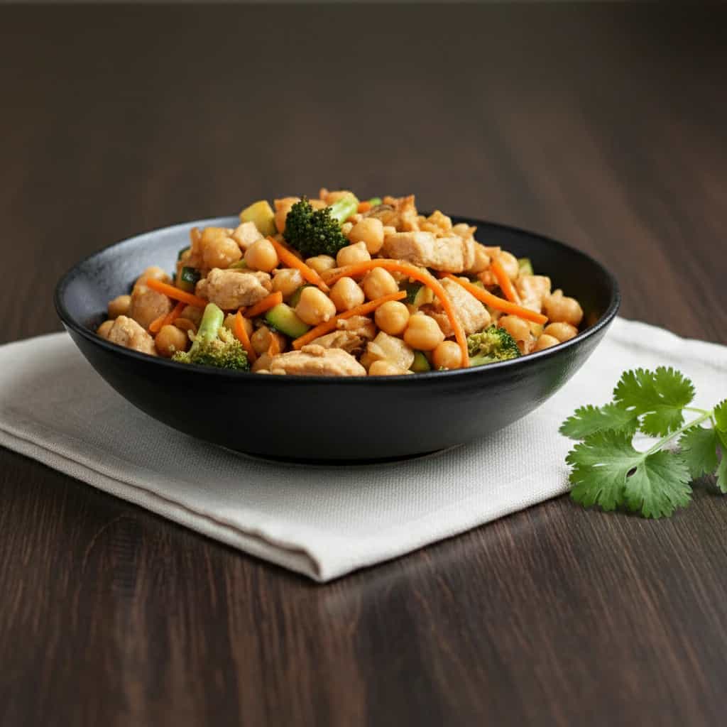 Refogado de Frango com Legumes