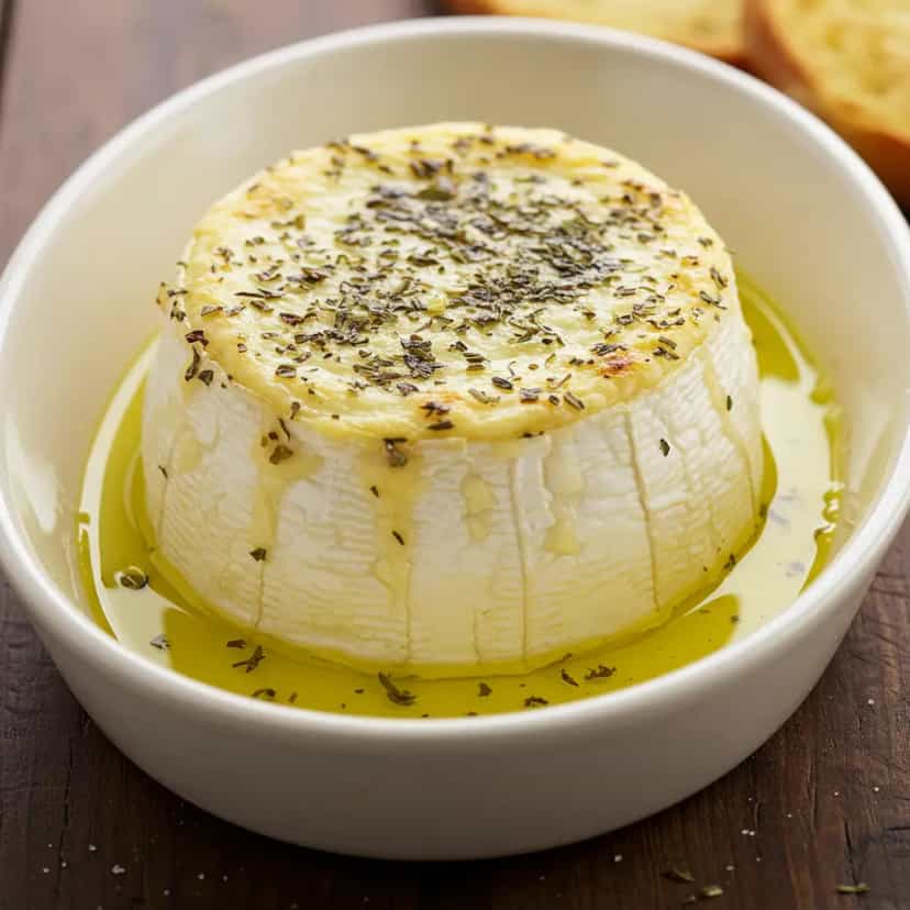 Foto deliciosa de Requeijão Assado com Pimenta Malagueta pronta para servir - Snacks Assados