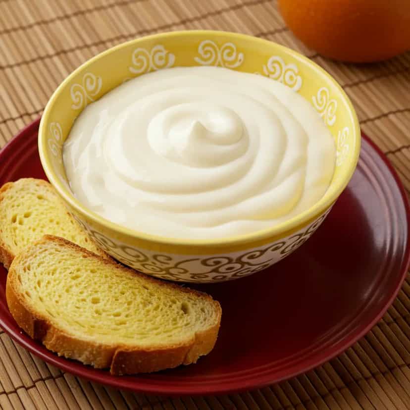 Foto deliciosa de Requeijão Caseiro Simples e Econômico pronta para servir - Pastas & Patês