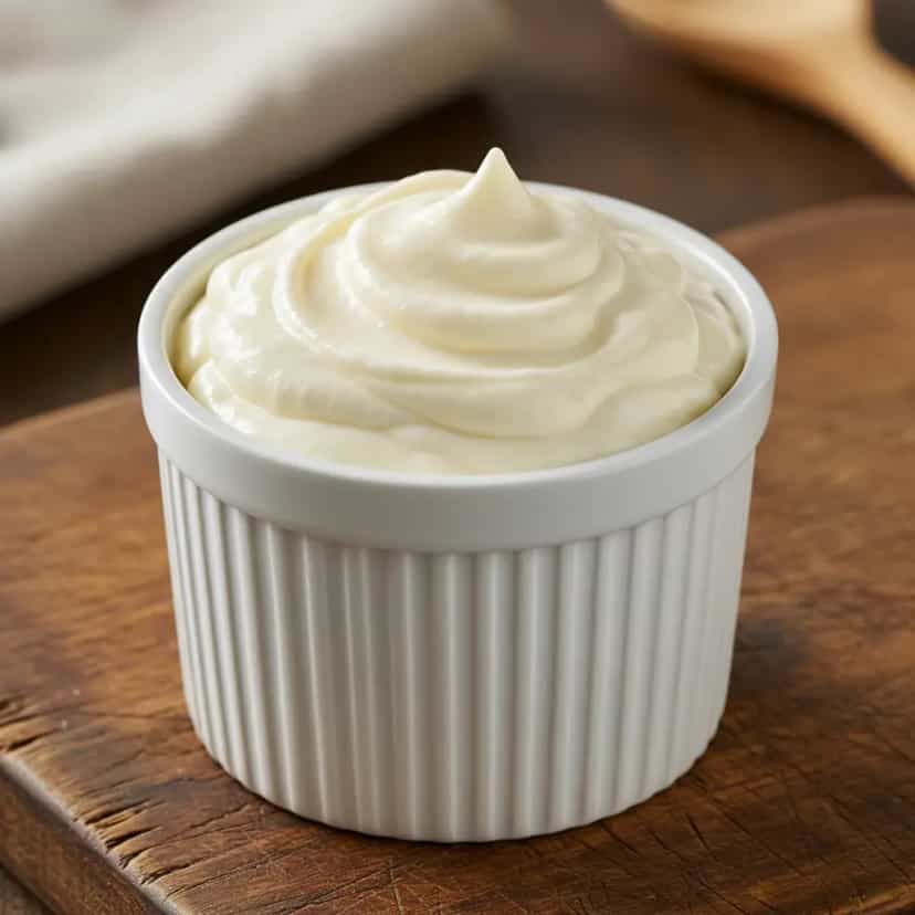 Foto deliciosa de Requeijão Cremoso pronta para servir - Pastas & Patês