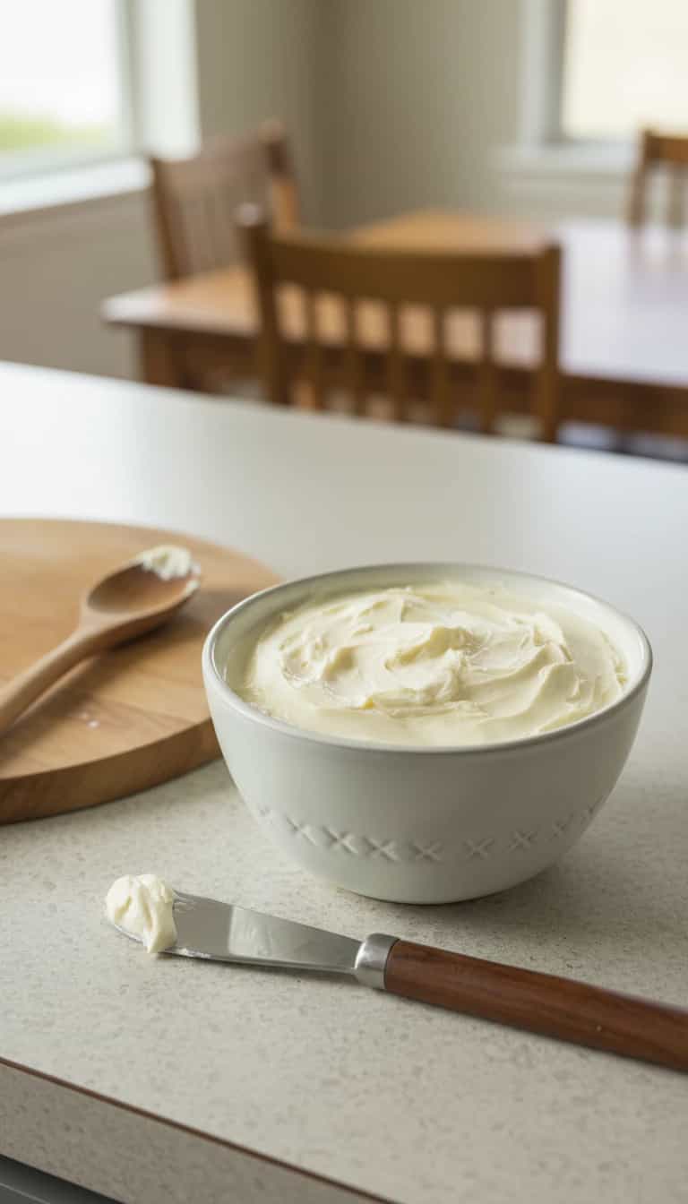 Foto deliciosa de Requeijão Cremoso Caseiro pronta para servir - Pastas & Patês