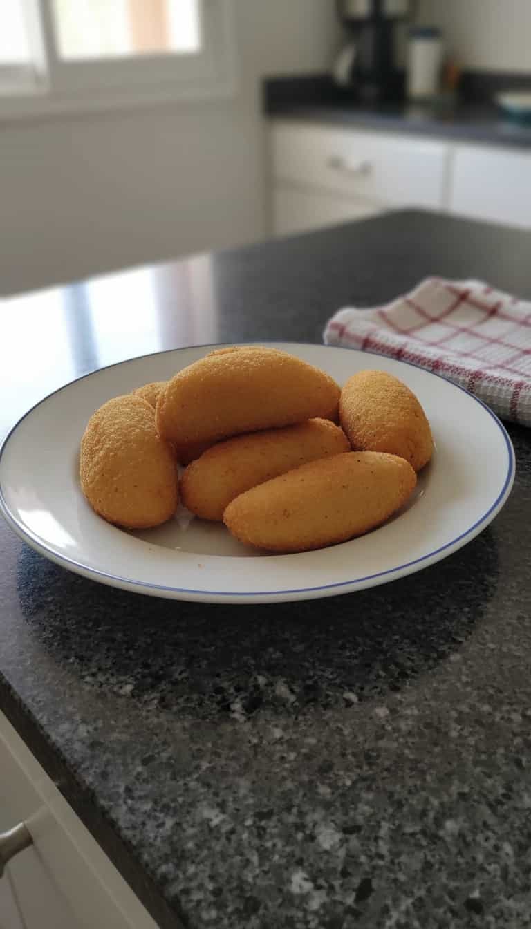 Foto deliciosa de Risoles de Camarão Cremosos pronta para servir - Salgadinhos