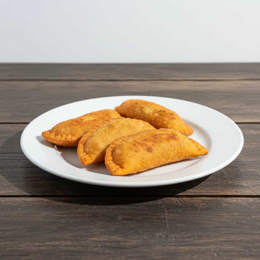 Foto deliciosa de Risoles de Galinha pronta para servir - Salgadinhos