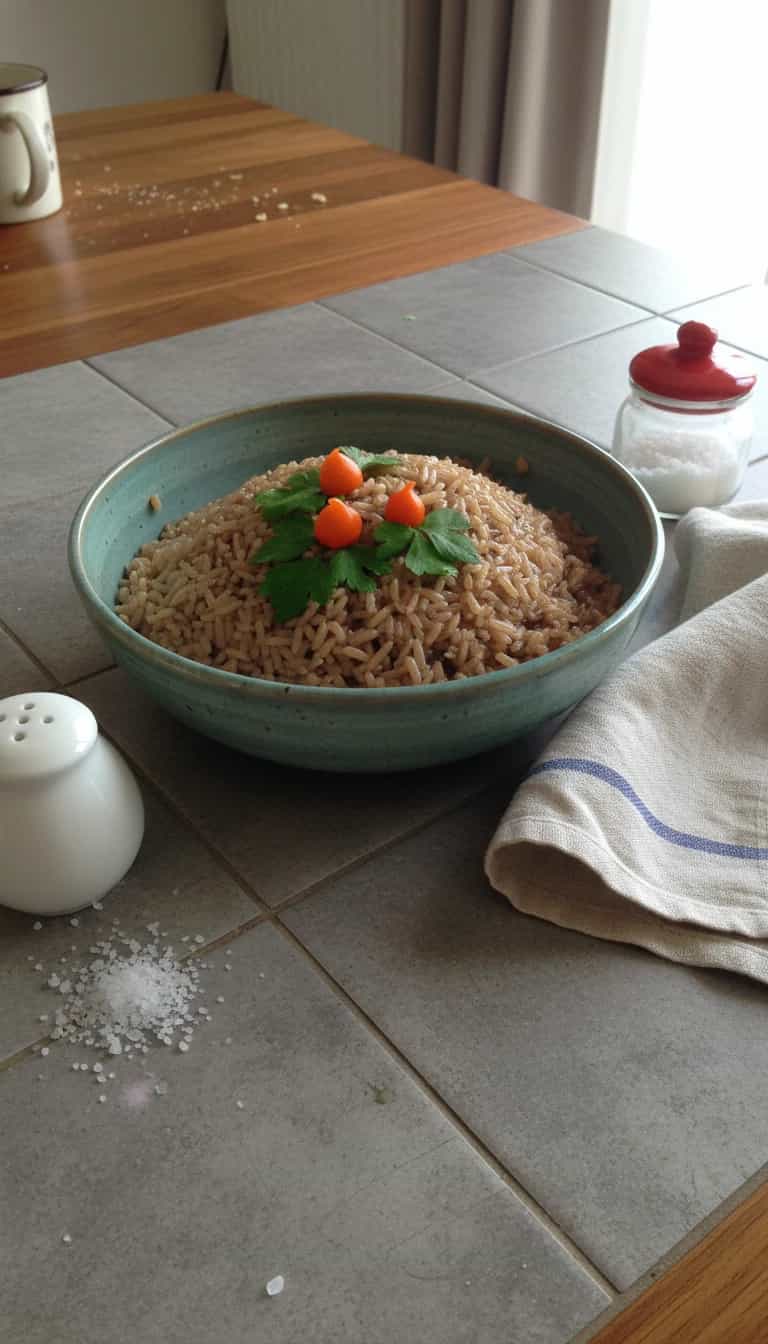 Foto deliciosa de Risoto Cremoso ao Vinho Tinto pronta para servir - Massas & Macarrão