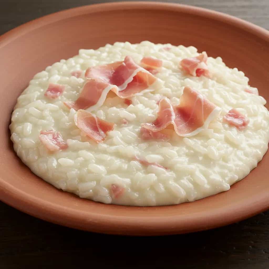 Risoto Cremoso de Mascarpone e Parma